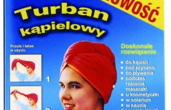 Turban kąpielowy