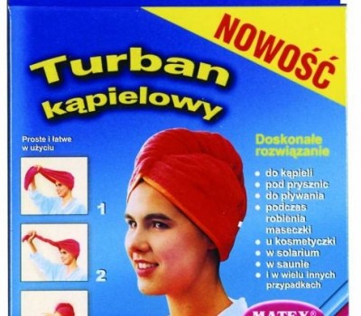 Turban kąpielowy